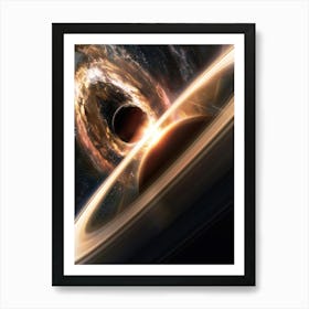 Saturn 3 Art Print