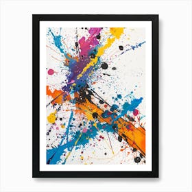 Splatters 3 Art Print