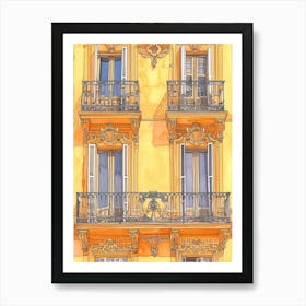 Malaga Europe Travel Architecture 2 Art Print