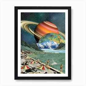 Solar Summer Art Print