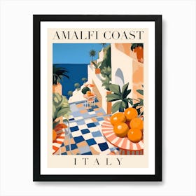 Amalfi Coast Art Print