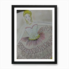 Ballerina Art Print