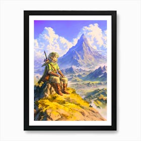 Legend Of Zelda Breath Of The Wild 1 Art Print