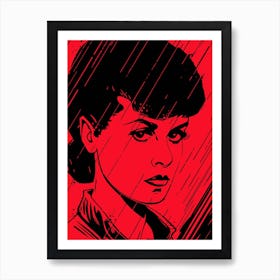 Rachael Blade Runner Movie Art Print
