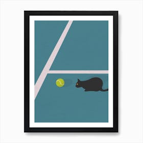 Cat 25 Art Print