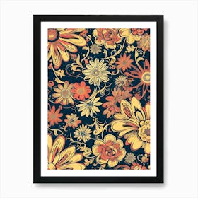 Floral Pattern Art Print