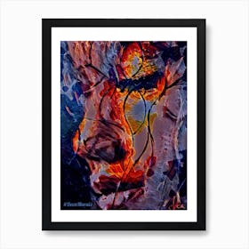 Woman'S Face 4 Art Print