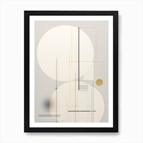 Abstract Circles 21 Art Print