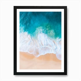 Aerial View Of A Beach 5 Art Print