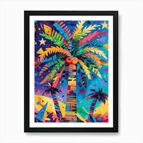 Palm Tree 55 Art Print