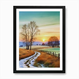 Winter'S Day 1 Art Print