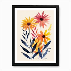 Namaqualand Daisy Groovy 10 Art Print