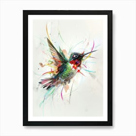 Hummingbird 9 Art Print