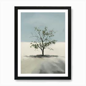 Lone Tree 4 Art Print