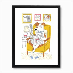 Dog Day Afternoon Art Print