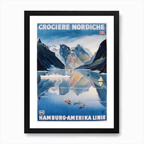 Hamburg Amerika Linie Art Print