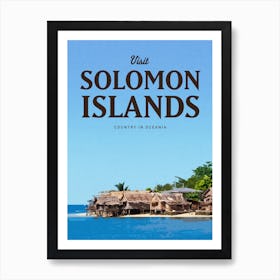 Solomon Islands Art Print