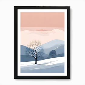 Winter Landscape 6 Art Print