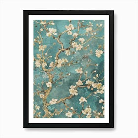 Blossoming Almond Tree 6 Art Print