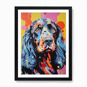 Cocker Spaniel Pop Art Inspired 1 Art Print