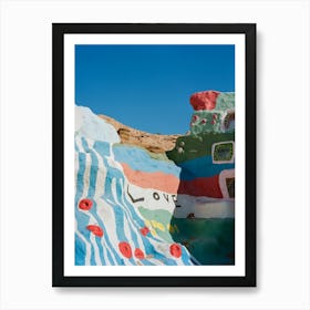 Salvation Mountain Love on Film Art Print