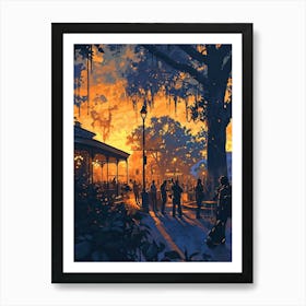 New Orleans Jazz National Historical Park 4 Art Print