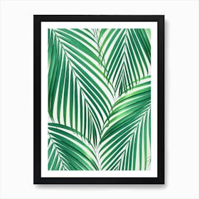 Palm Leaves Art Print