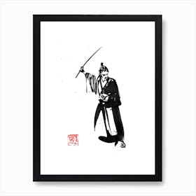Killer Samurai Art Print