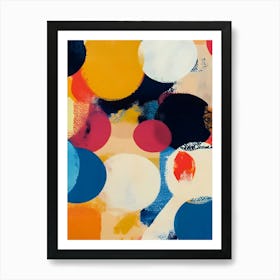 Abstract Circles 8 Art Print