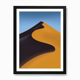 Sand Dunes Art Print