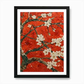 Blossoming Cherry Tree 1 Art Print