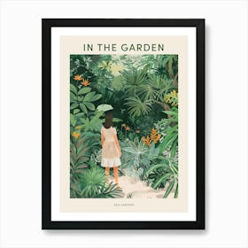 In The Garden Poster Kew Gardens England 1 Art Print