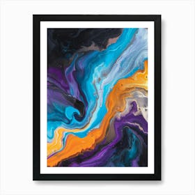 Abstract Painting 1050 Poster