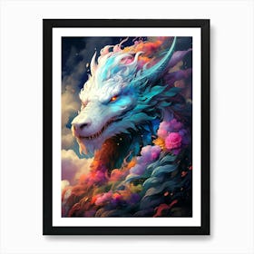 Dragon In The Sky 1 Art Print