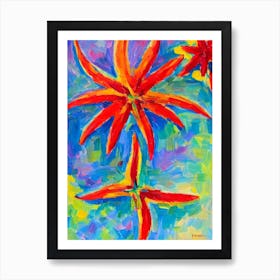 Starfish Matisse Inspired Art Print