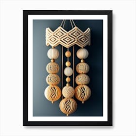 Chinese Wind Chime Art Print