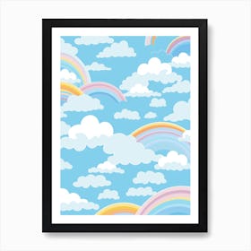 Rainbows In The Sky 1 Art Print