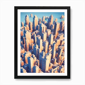 Cityscape Art Print