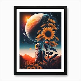 space universe Art Print