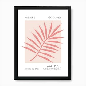 Henri Matisse Palm Leaf 3 Art Print