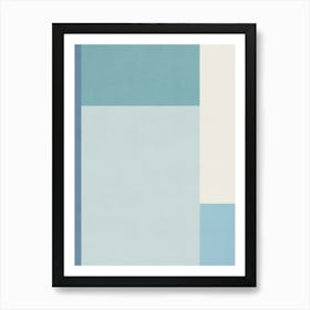 ABSTRACT MINIMALIST GEOMETRY - AA01 Art Print