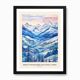 Berchtesgaden National Park Germany 9 Poster Art Print