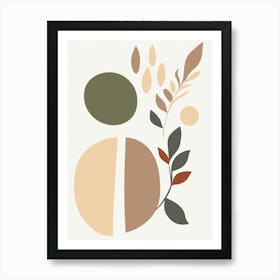 Abstract Leaves 18 Art Print