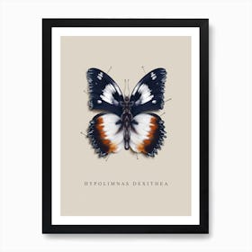 Papillon Affiche Minimaliste pour Salon