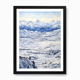 Denali National Park And Preserve United States Of America 4 Art Print