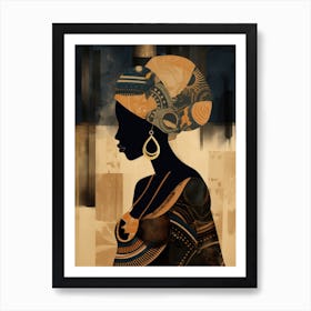 African Woman 24 Art Print