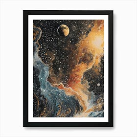 'Nebula' Art Print