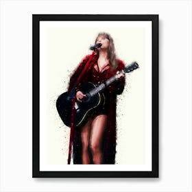 Taylor Swift The Eras Tour Funny Art Print