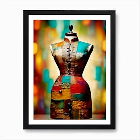 Mannequin Dress Art Print