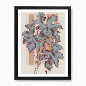 Vine Leaves Art Print